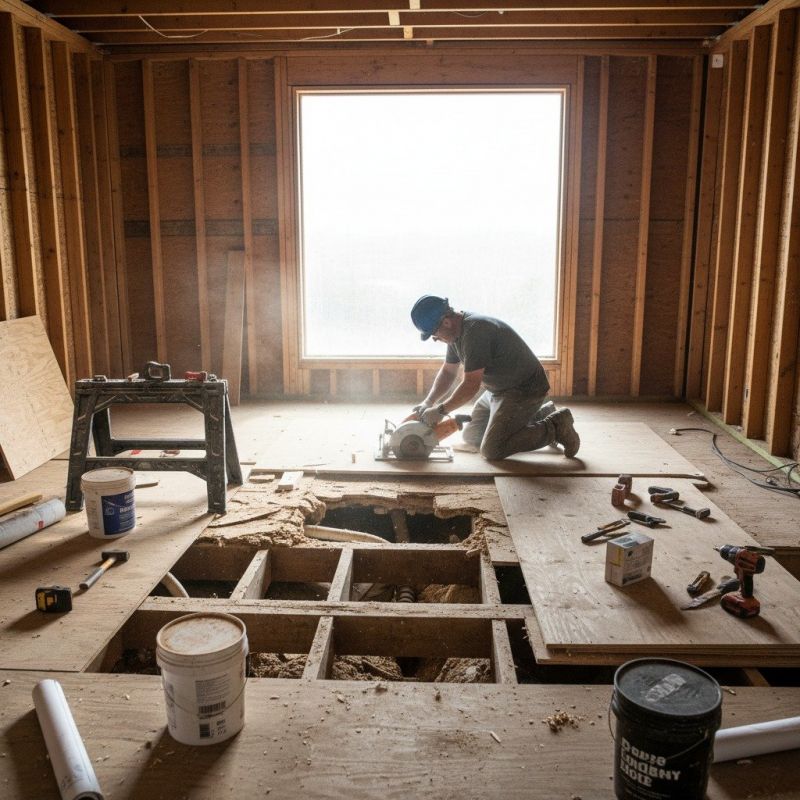 Subfloor Installation