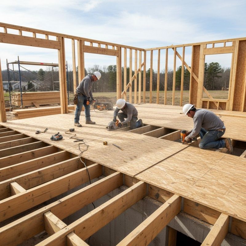 Subfloor Installation
